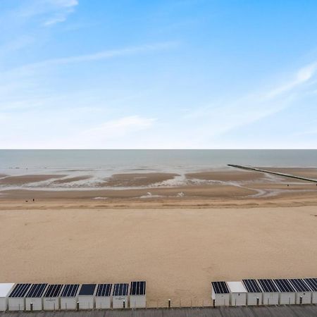 Zonnig Familie App Op Zeedijk Met Zeezicht Voor 6P Lejlighed Oostende Eksteriør billede