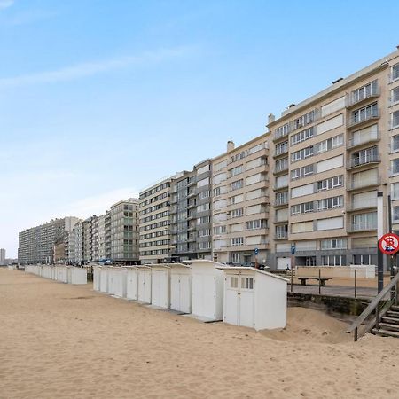 Zonnig Familie App Op Zeedijk Met Zeezicht Voor 6P Lejlighed Oostende Eksteriør billede